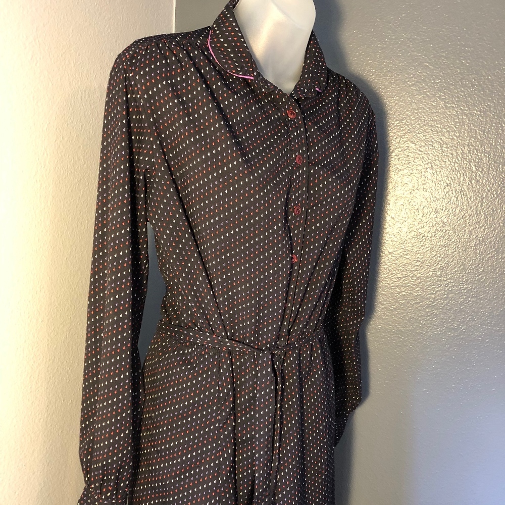 Just Mort • Vintage Music Notes 70's Dress